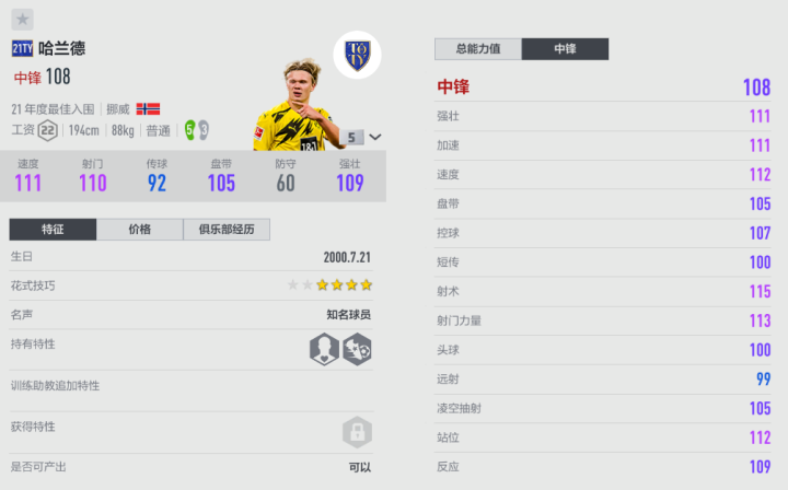 FIFA ONLINE4 姆巴佩 哈兰德 哈弗茨_fifa online4