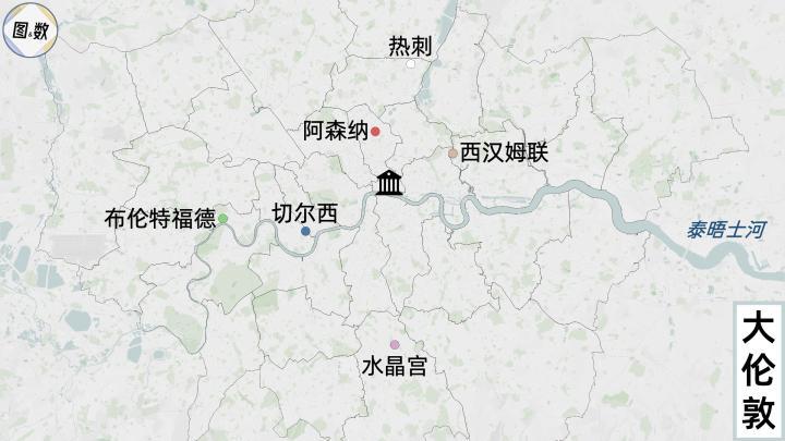 英超沃特福德水晶宫切尔西阿森纳西汉姆联球队分布_沃特福德足球俱乐部_英超伦敦周边地区足球俱乐部地理分析