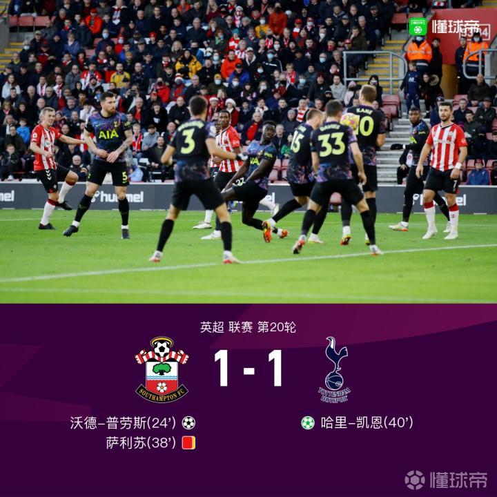 托特纳姆热刺 vs 利物浦_托特纳姆热刺南安普顿比赛结果_英超第20轮比赛详情