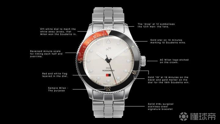 红黑军团球迷纪念表_米兰About Vintage限量版手表_about vintage