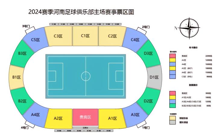 河南足球俱乐部_2024赛季河南足球俱乐部年卡_河南足球俱乐部主场赛事票务