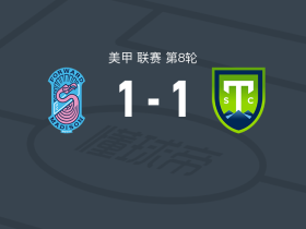 前进麦迪逊1-1格林维勒FC，Muba Nour破僵，卡拉莫科扳平比分