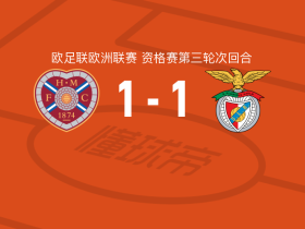 哈茨1-1本菲卡,本特-马格努松首开记录,卢克巴吉奥救主