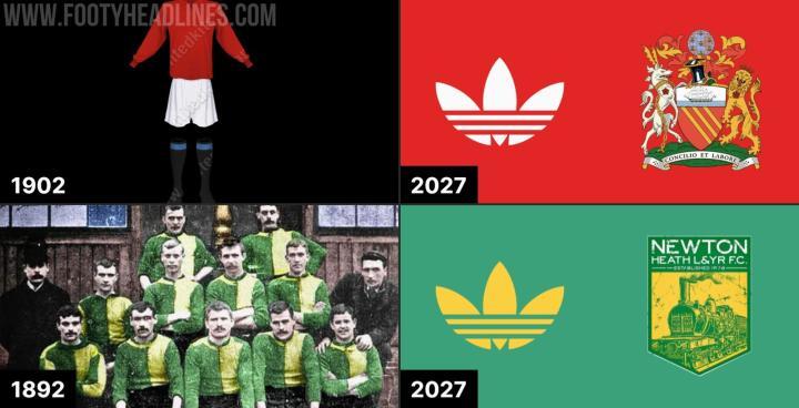 外媒：阿迪将推曼联125周年第四球衣