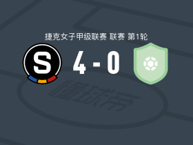布拉格斯巴达女足4-0大胜布拉格猛龙女足，基罗娃两球，布雷斯林破门