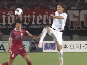冈山绿雉1-0长崎航海，宫本英治助攻，卢康制胜