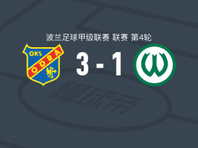 奧波莱3-1波兹南瓦塔，皮罗赫、米哈乌-费利克斯破门