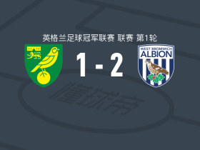 西布朗2-1诺维奇，吉米-摩根传射，赫格贝建功
