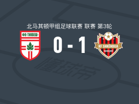什肯迪亚哈拉辛1-0蒂克韦什，西蒙诺夫斯基打进全场唯一进球