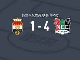 奈梅亨4-1大胜威廉二世，西尔赫伊斯、林森破门