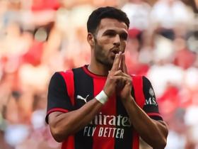 米兰4-2逆转曼联,贡萨洛1球2助,西塞、丘库埃泽破门