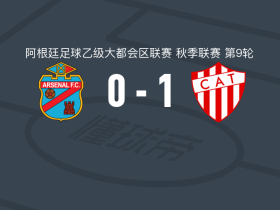 塔列雷斯RE1-0萨兰迪阿森纳，科尔蒂索绝杀