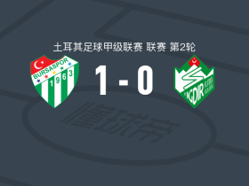 布尔萨体育1-0伊格迪尔FK，伊希纳乔打进全场唯一进球