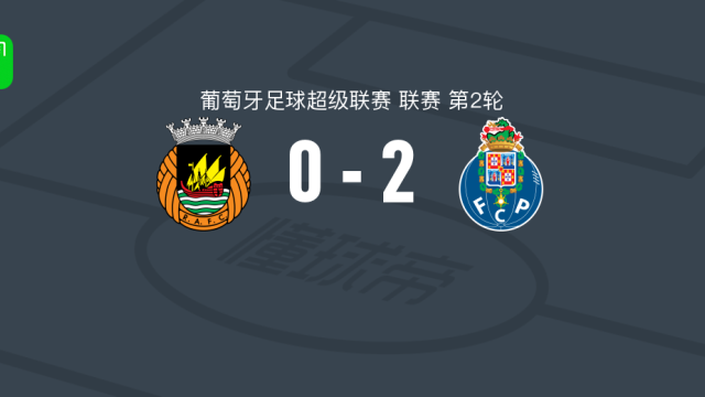 足球波尔图2-0阿维河，内乌恩-佩雷斯建功，博尔哈-赛恩斯锦上添花足球08-16 05:24