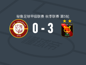 梅尔加3-0大胜昌卡人体育，博尔达卡哈尔1射1传，奎斯塔破门