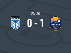 卡罗来纳攀登女足1-0DC电力女足，米娅-科尔宾一锤定音