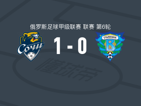 索契1-0乌里扬诺夫斯克，Maksim Kaynov制胜