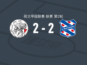 阿贾克斯2-2海伦芬，阿卜杜拉-瓦扎内，里韦拉破门