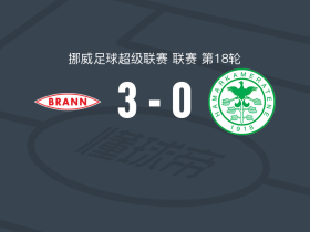 布兰3-0大胜汉坎，芬内、霍尔姆建功