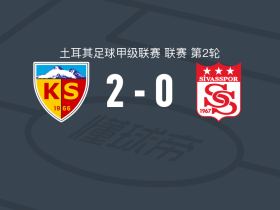 开塞利体育2-0锡瓦斯体育，克泽尔建功，塞弗里锁定胜局