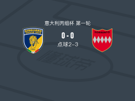 点球大战索伦托3-2朱利亚诺