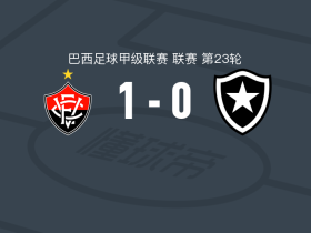 维多利亚1-0博塔弗戈，马特乌齐尼奥点射制胜