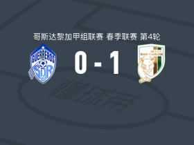圣卡洛斯国际1-0佩雷斯泽莱顿，兰迪-维加打进全场唯一进球