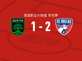 达拉斯2-1奥斯汀，穆萨破门，拉拉斯-阿布巴卡尔建功