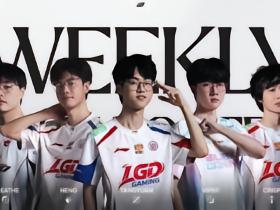 LPL第四周最佳阵容：LGD中野辅+Breathe+Viper，Heng最佳选手