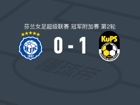 古比斯女足1-0赫尔辛基女足，罗基绝杀