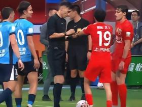 海港1-1英博，斯坦丘点射，李新翔绝平，德尔加多替补席染红