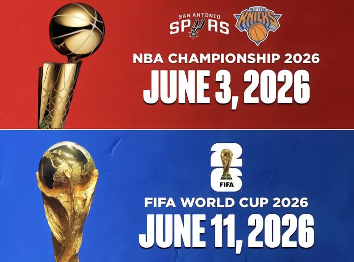 NBA总决赛已铁定撞车世界杯，若打到G6将撞车阿根廷小组赛首轮
