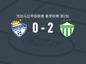 安提瓜GFC2-0科班皇家取危地甲4连胜，凯文-洛佩斯破门，法哈多锦上添花