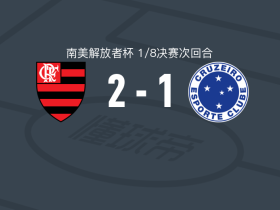 弗拉门戈2-1克鲁塞罗，利诺、德阿拉斯卡埃塔破门