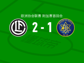 卢加诺2-1特拉维夫马卡比，格尔吉奇点射、贝伦斯破门