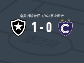 博塔弗戈1-0西恩夏诺，达尼洛一剑封喉