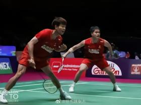 梁伟铿/王昶2-0击败印度组合，晋级羽毛球世锦赛男双四强
