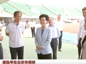 谌贻琴在北京调研足球青训体系建设工作，强调加快培养优质足球人才