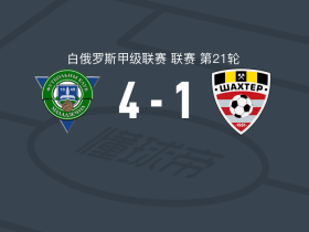 莫罗德切诺4-1大胜索利戈尔斯克矿工，Egor Shmarov两球，Ilya Koval破门