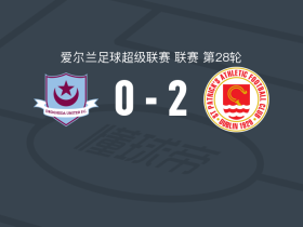 圣帕特里克竞技2-0德罗赫达联，奥卢桑亚建功，克罗-巴格利锁定胜局