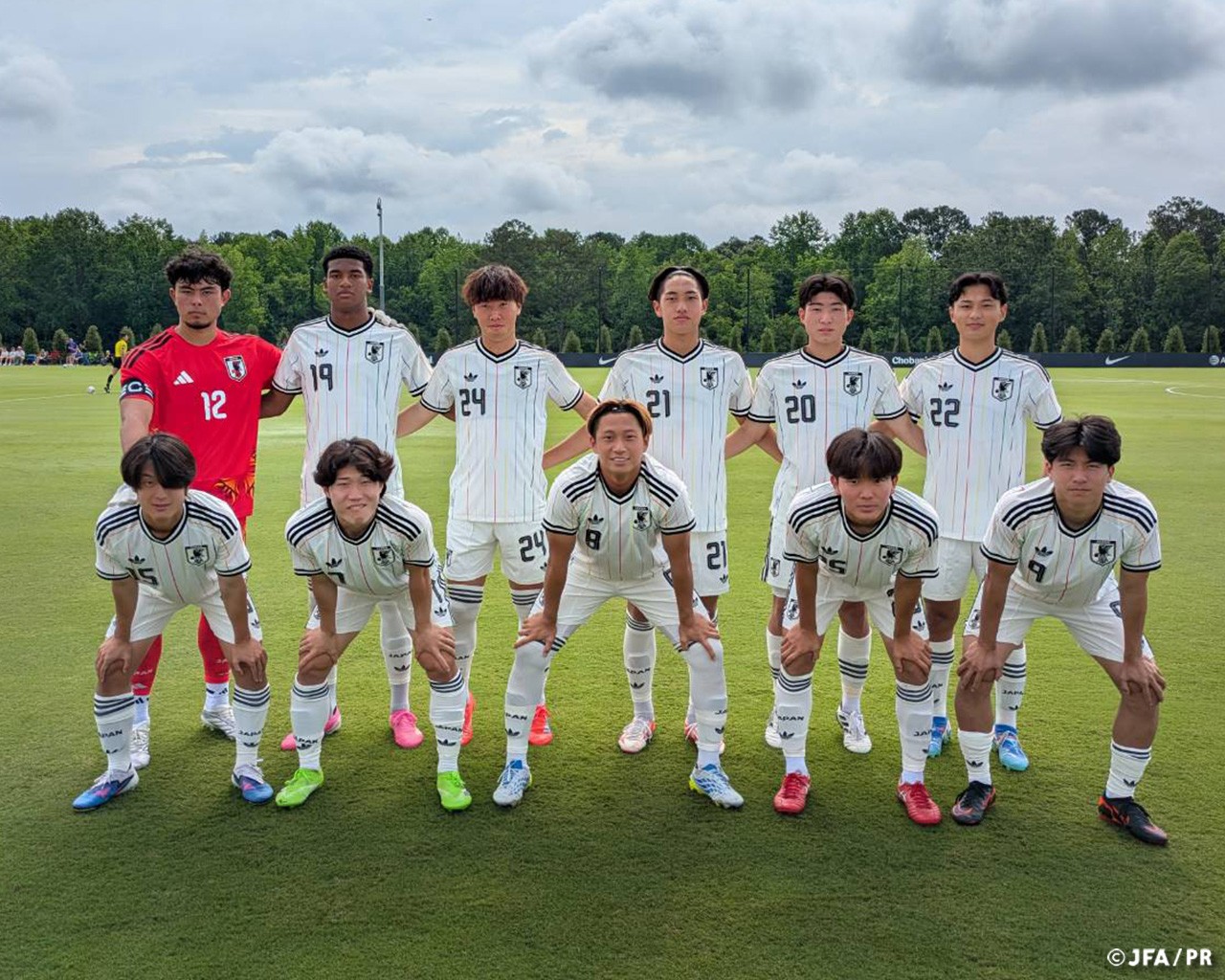 日本世界杯陪练队日本U19友谊赛2-5美国U19，神代庆人破门