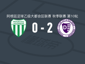 维拉多尔米尼2-0拉菲尔，克里斯蒂安-托雷斯破门，Lauro Gamba锦上添花