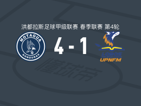 莫塔瓜4-1大胜洛沃斯墨，罗德里戈-德奥利韦拉两球，戈麦斯破门