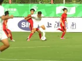 海港B队2-0青岛红狮，杨黔东破门，李圣龙锦上添花