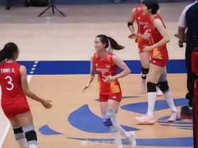 中国女排3-0横扫伊拉克取得亚锦赛开门红，对方全场得到16分