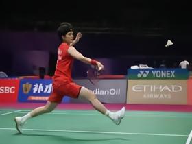 王祉怡0-2不敌安洗莹，无缘羽毛球世锦赛女单决赛