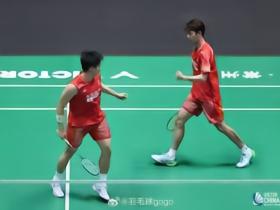 梁伟铿/王昶2-0击败中国台北组合，生涯首次闯入世锦赛男双决赛