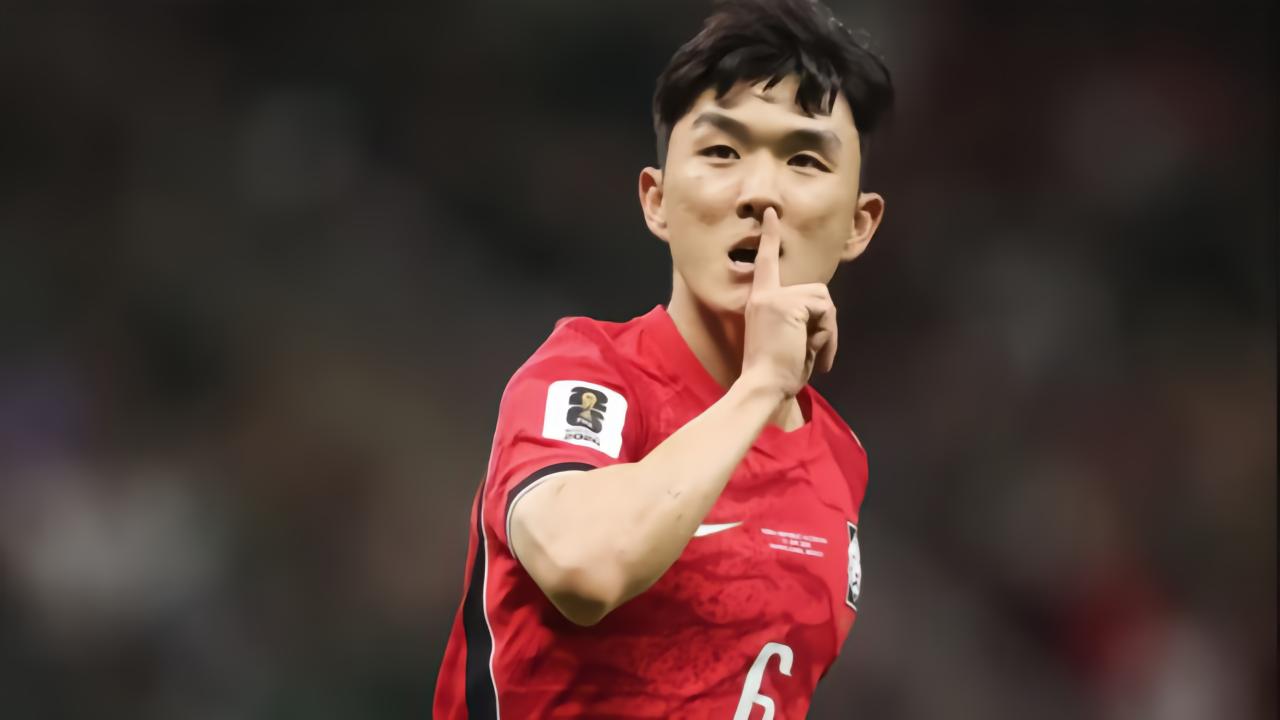 韩国2-1逆转捷克取开门红，黄仁范传射建功，孙兴慜失单刀