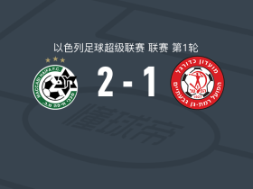 海法马卡比2-1拉马特甘工人，布鲁诺-罗伯托独中两元