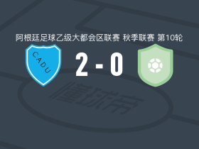 尤尼多斯防卫者2-0圣马丁布尔扎克，马丁-希门尼斯独中两元